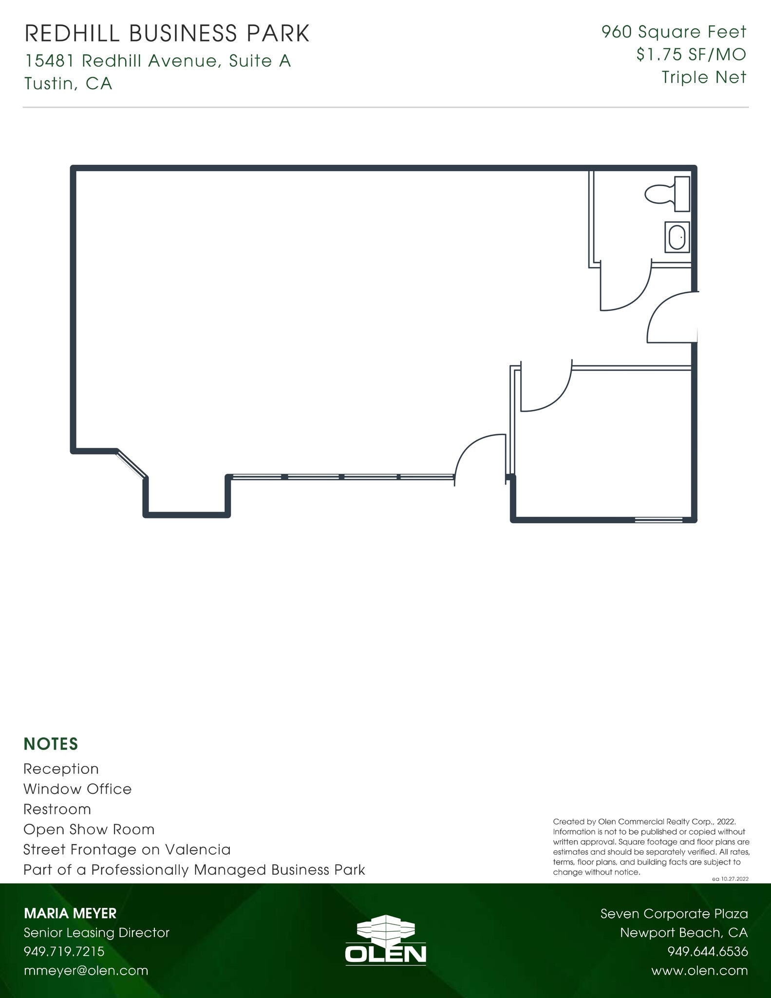 15441 Red Hill Ave, Tustin, CA à louer Photo intérieure- Image 1 de 1