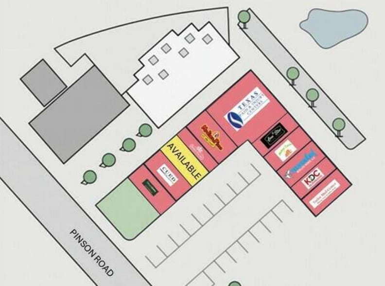 425 Pinson Rd, Forney, TX for lease - Site Plan - Image 2 of 3