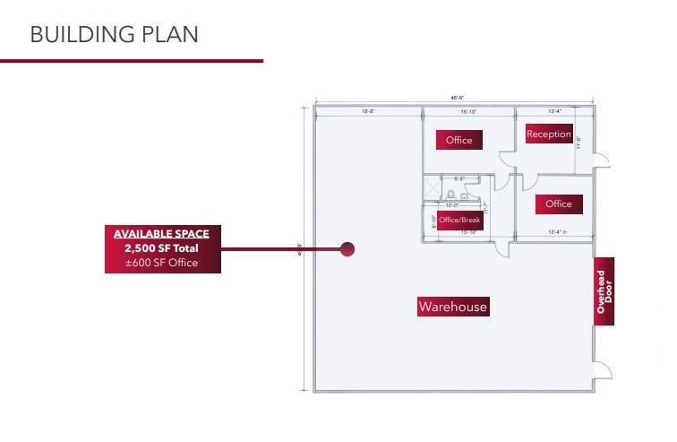 205 Executive Way, DeSoto, TX à louer Plan d’étage- Image 1 de 1