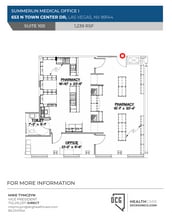 653 N Town Center Dr, Las Vegas, NV à louer Plan d’étage- Image 1 de 1