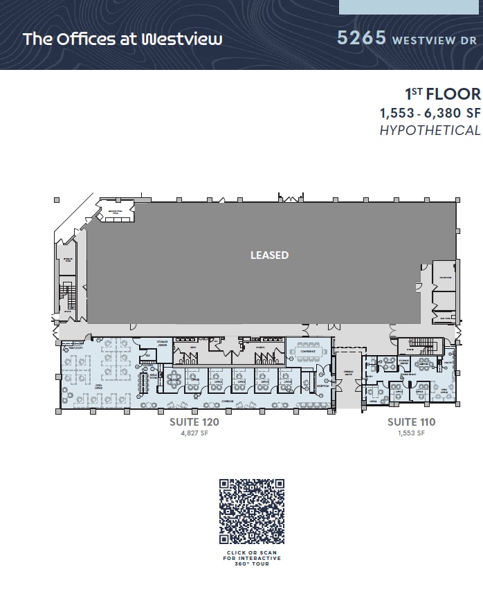 5285 Westview Dr, Frederick, MD à louer Plan d’étage- Image 1 de 1