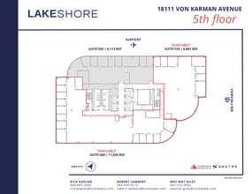 18101 Von Karman Ave, Irvine, CA for lease Floor Plan- Image 2 of 2