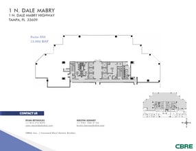 1 North Dale Mabry Hwy, Tampa, FL for lease Floor Plan- Image 1 of 1
