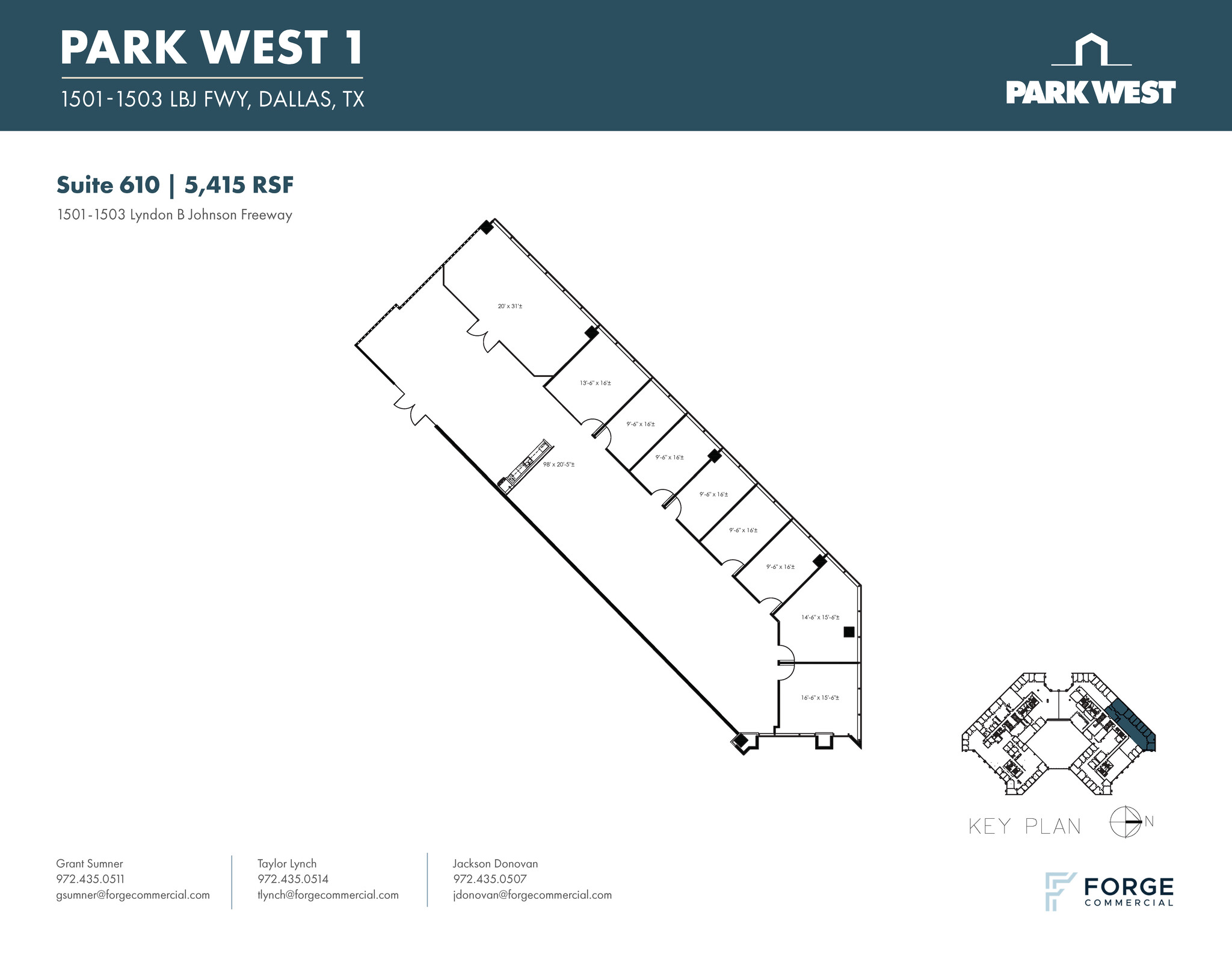 1501-1507 Lyndon B Johnson Fwy, Dallas, TX for lease Floor Plan- Image 1 of 1