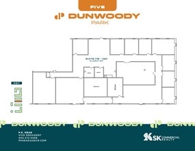 1 Dunwoody Park, Atlanta, GA à louer Plan de site- Image 2 de 2