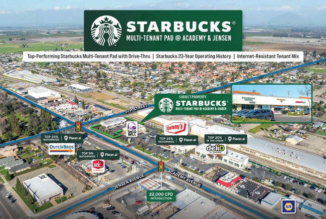 More details for 512-540 Academy Ave, Sanger, CA - Retail for Sale