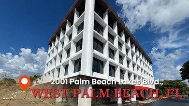 2001 Palm Beach Lakes Blvd, West Palm Beach, FL à louer - Vidéo sur l’inscription commerciale
