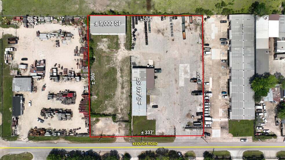 9250 Keough Rd, Houston, TX à louer - Aérien - Image 2 de 4
