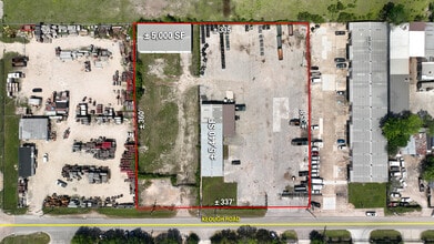 9250 Keough Rd, Houston, TX - Aerial  map view - Image1