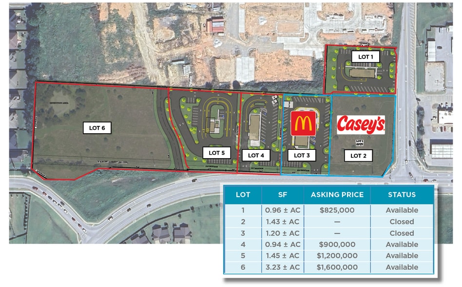 SW Regional Airport Blvd, Bentonville, AR for sale - Site Plan - Image 2 of 3