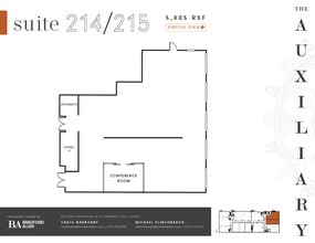 1550-1556 W Carroll, Chicago, IL for lease Floor Plan- Image 1 of 7