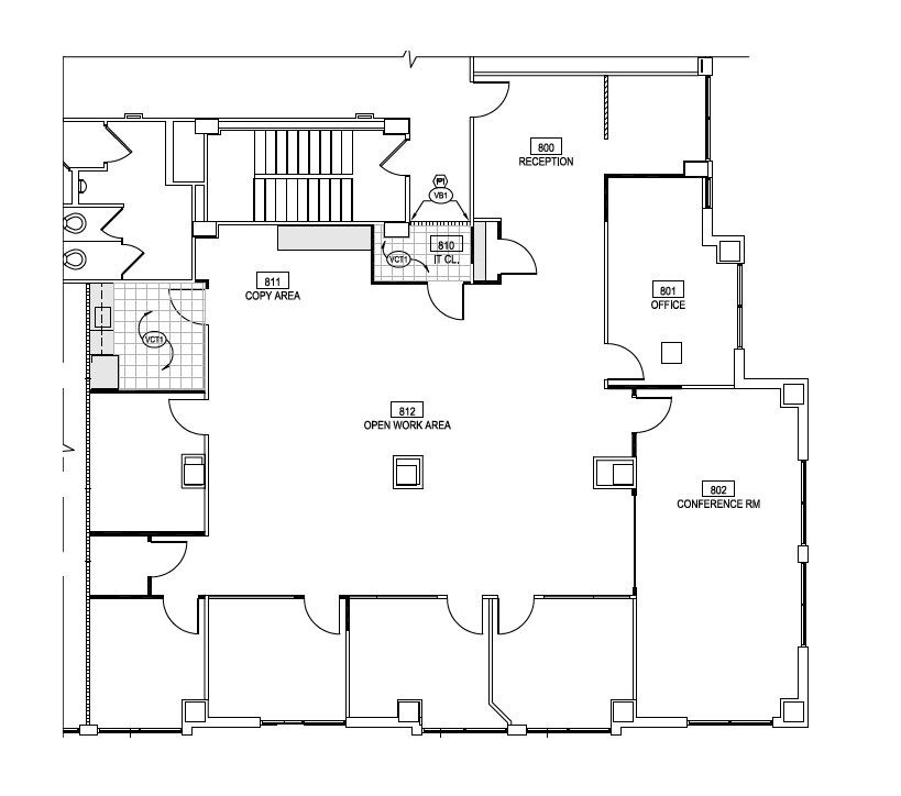 1 Church St, Rockville, MD à louer Plan d’étage- Image 1 de 1
