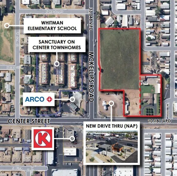 36 W McKellips Rd, Mesa, AZ for sale - Aerial - Image 2 of 3