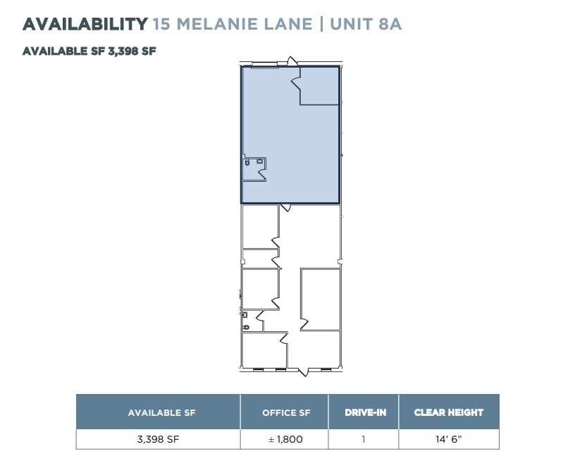 11 Melanie Ln, East Hanover, NJ à louer Plan d’étage- Image 1 de 1