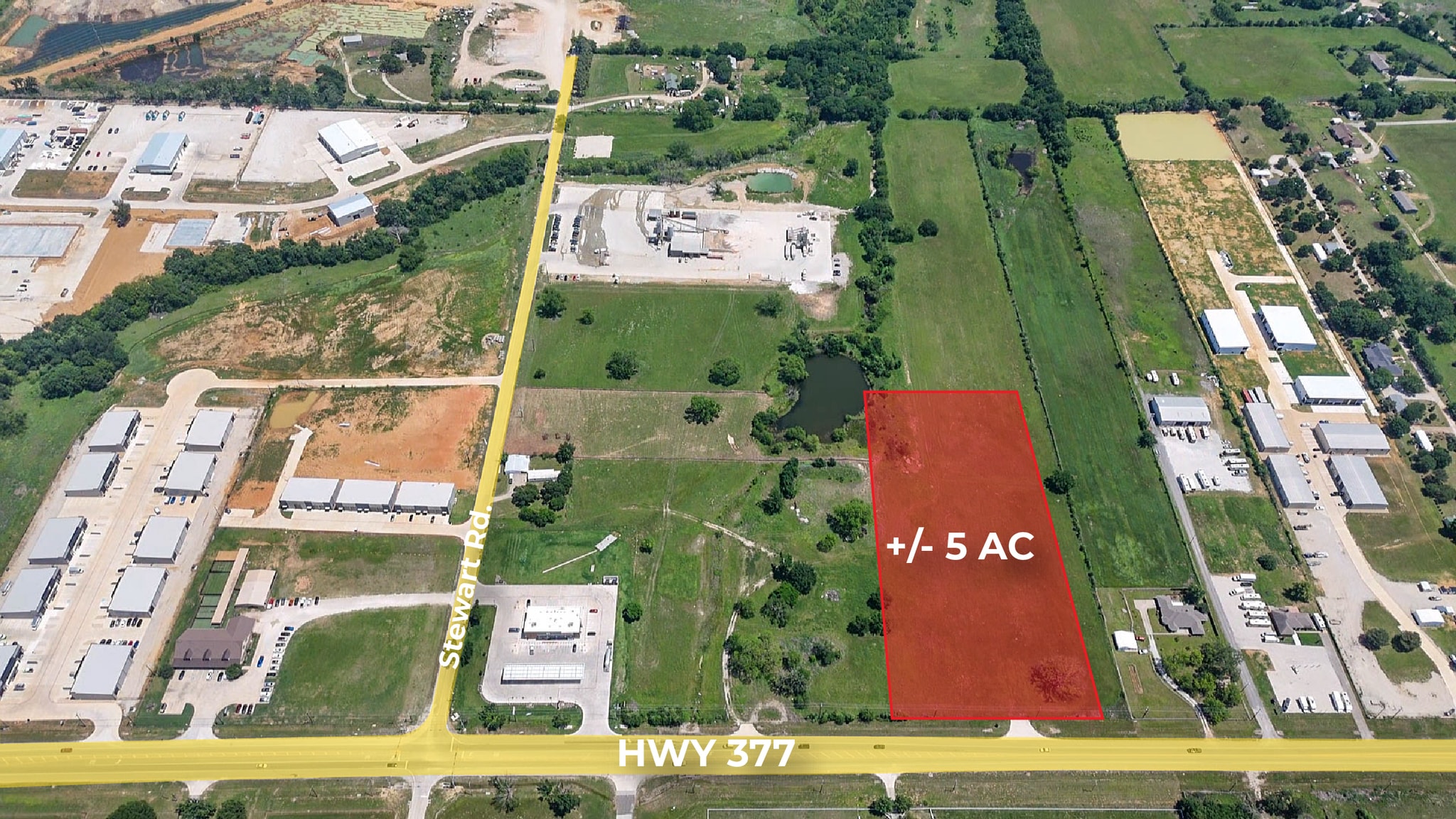 4354 Highway 377, Aubrey, TX à vendre Photo du bâtiment- Image 1 de 4