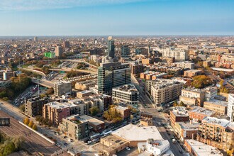 500 N Milwaukee Ave, Chicago, IL - AERIAL  map view - Image1