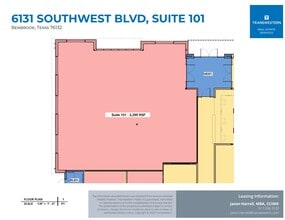 6131 Southwest Blvd, Benbrook, TX for lease Floor Plan- Image 2 of 2