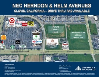 More details for NEC Herndon Avenue & Helm Avenue, Clovis, CA - Land for Sale