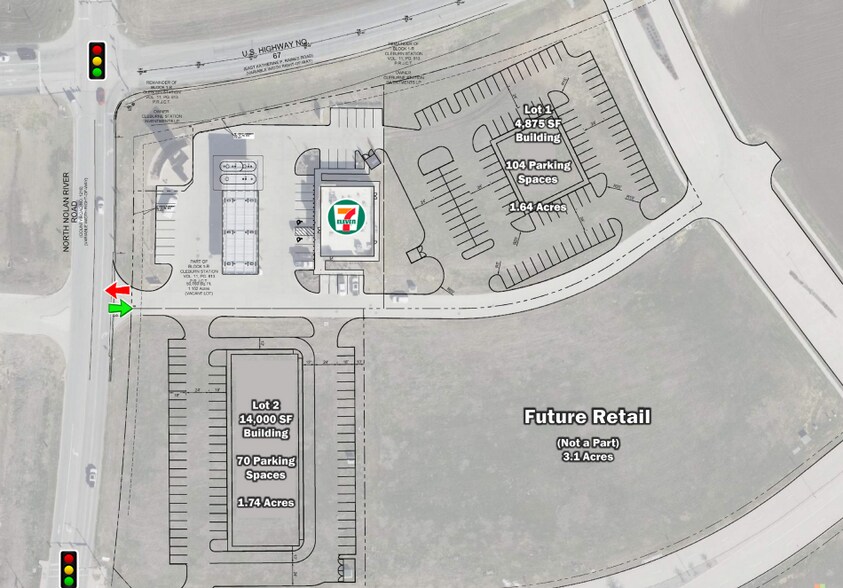 2860 Nolan River Rd, Cleburne, TX à louer - Plan de site - Image 3 de 3