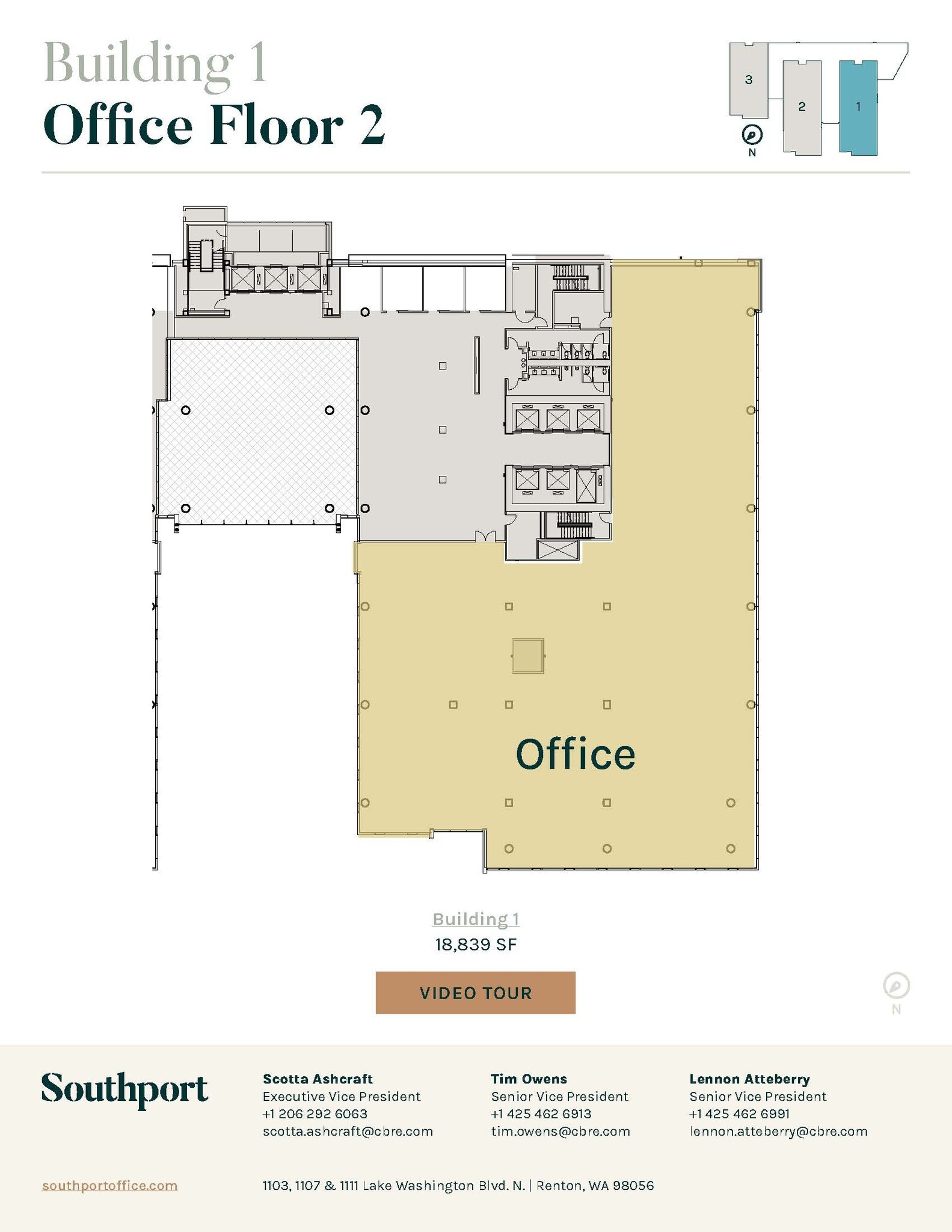 1103 Lake Washington Blvd N, Renton, WA for sale Floor Plan- Image 1 of 1