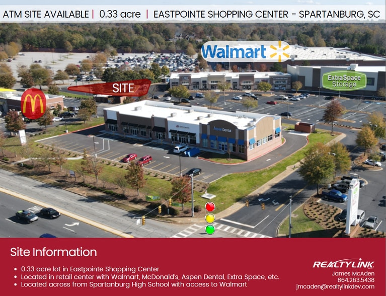 2127 E Main St, Spartanburg, SC à louer - Aérien - Image 1 de 4