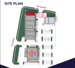 13815-13855 42 St NW, Edmonton, AB à louer Plan de site- Image 2 de 2