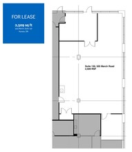 505 March Rd, Ottawa, ON for lease Floor Plan- Image 1 of 1