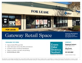 852-898 Beltline Rd, Springfield, OR for lease Interior Photo- Image 2 of 3
