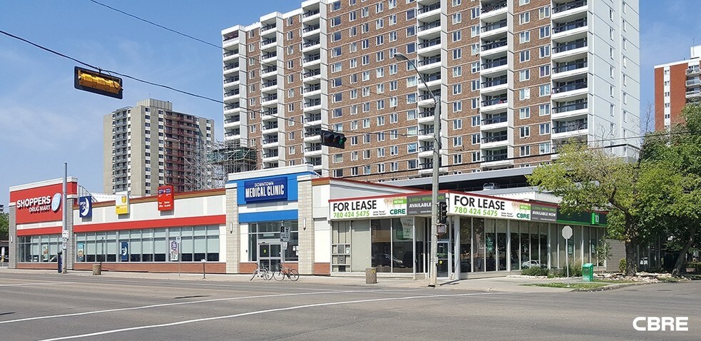 11704-11722 Jasper Ave, Edmonton, AB à louer - Photo du bâtiment - Image 3 de 3