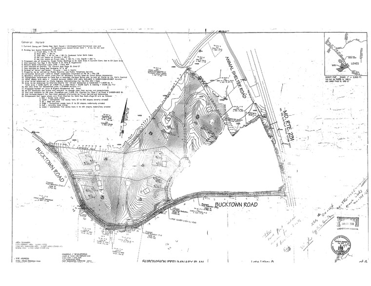 0 Bucktown rd, Hughesville, MD à vendre - Plan de site - Image 2 de 2