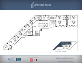 5757 Alpha Rd, Dallas, TX à louer Plan d’étage- Image 1 de 1