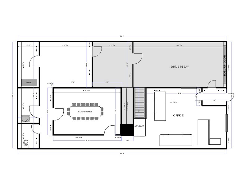 4926-4950 Eisenhower Ave, Alexandria, VA 22304 - Unité B -  - Plan d  tage - Image 1 of 2