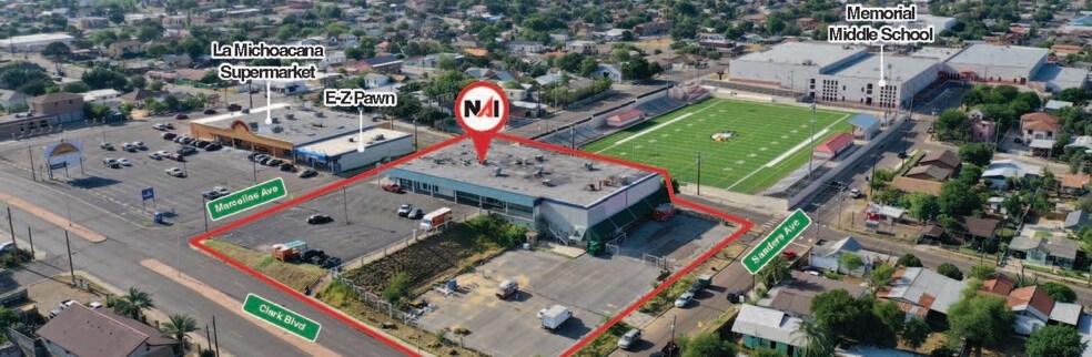 201 E Clark Blvd, Laredo, TX à louer - Aérien - Image 2 de 10