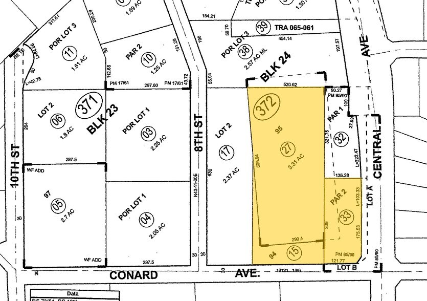 18730 Central Ave, Lake Elsinore, CA à vendre - Plan cadastral - Image 2 de 7