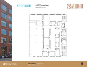 225 W Ohio St, Chicago, IL à louer Plan d  tage- Image 1 de 2