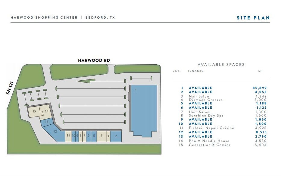 3504-3508 Harwood Rd, Bedford, TX for lease - Building Photo - Image 3 of 3