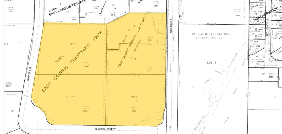 32901 Weyerhaeuser Way S, Federal Way, WA à louer - Plan cadastral - Image 2 de 6