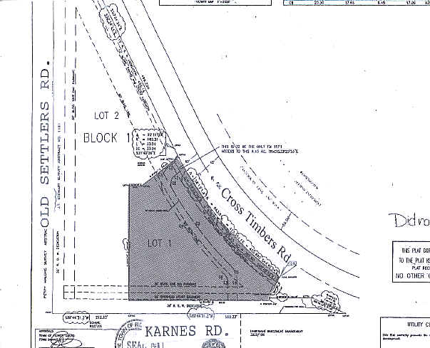 3131 Cross Timbers Rd, Flower Mound, TX à louer - Plan cadastral - Image 3 de 3