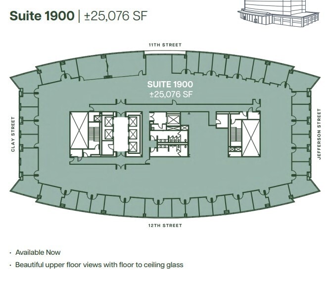 555 12th St, Oakland, CA for lease Floor Plan- Image 1 of 1