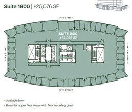 555 12th St, Oakland, CA for lease Floor Plan- Image 1 of 1