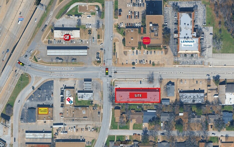 6700 Brentwood Stair Rd, Fort Worth, TX à louer - Aérien - Image 2 de 2