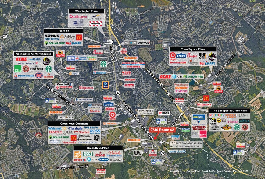 2740 Route 42, Sicklerville, NJ à vendre - Photo du bâtiment - Image 2 de 7