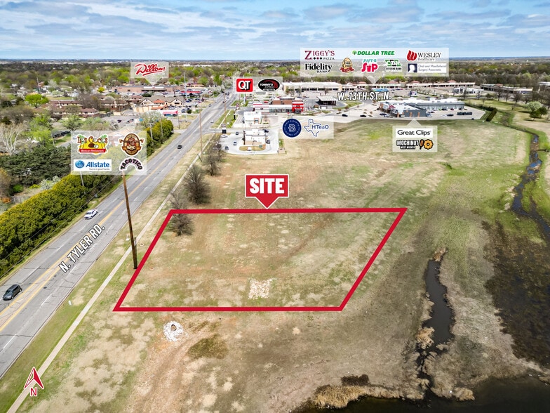 Tyler Rd, Wichita, KS for sale - Aerial - Image 3 of 4