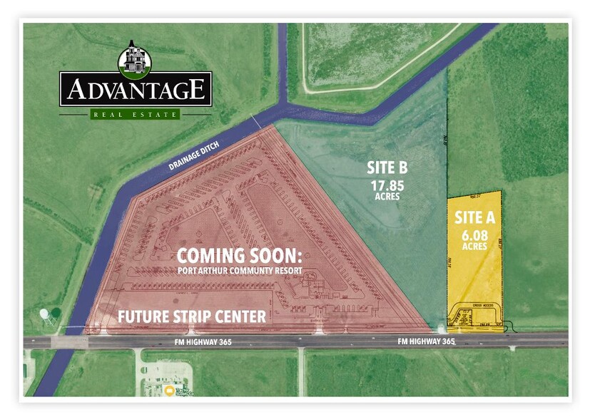 1801 365 hwy, Port Arthur, TX à vendre - Plan de site - Image 1 de 5