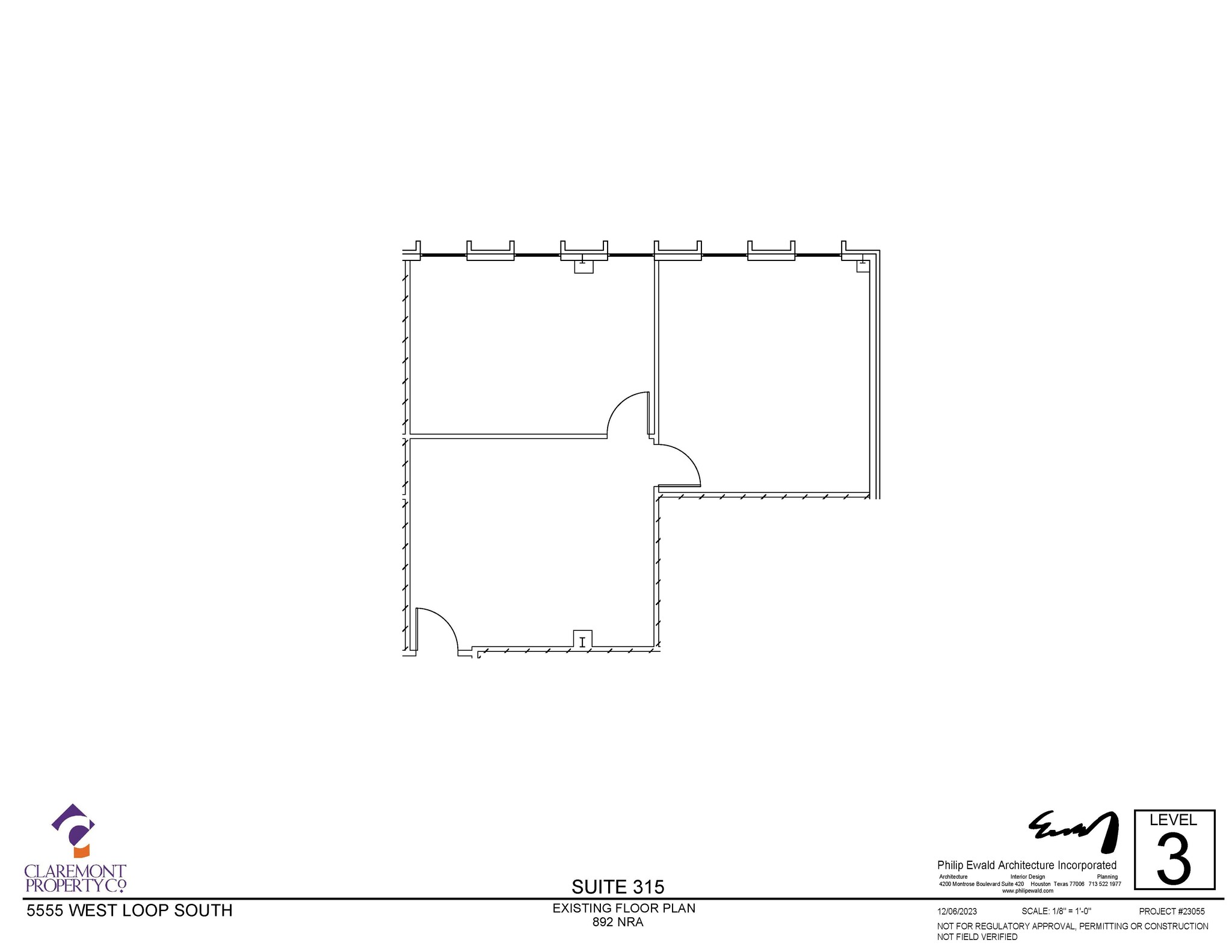 5555 West Loop South, Bellaire, TX à louer Plan d  tage- Image 1 de 5