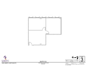 5555 West Loop South, Bellaire, TX à louer Plan d  tage- Image 1 de 5