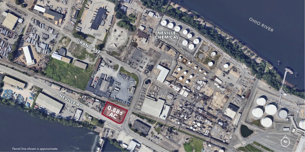 Neville Rd, Pittsburgh, PA for sale - Aerial - Image 1 of 1