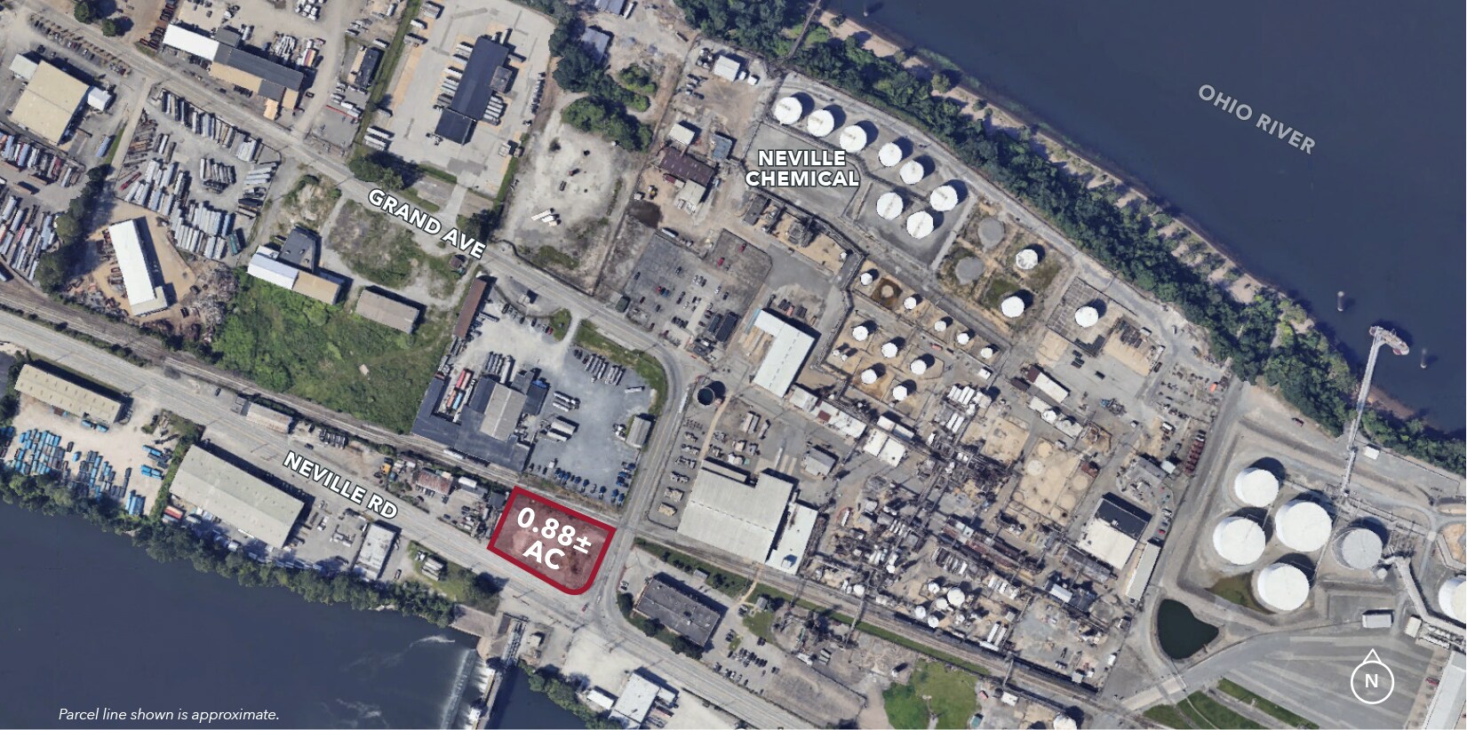 Neville Rd, Pittsburgh, PA à vendre Aérien- Image 1 de 2