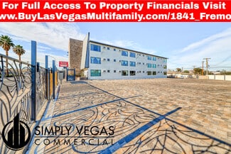 More details for 1841 E Fremont St, Las Vegas, NV - Multifamily for Sale