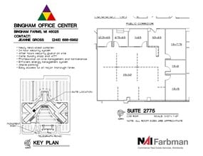 30600-30700 - 30800 Telegraph Rd, Bingham Farms, MI for lease Floor Plan- Image 1 of 1